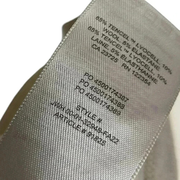 Aritzia Babaton Verve Long Sleeve Crew-neck Lightweight Beige Top Size  2XL - Picture 9 of 9